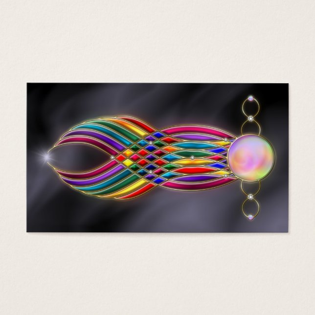 Judiska Bokmärken Visitkort (Framsidan)