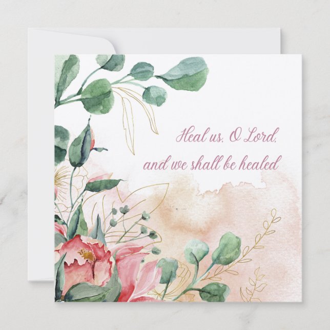 Judiska bön för läkning av den sjuka blanka (Framsida)