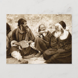 Judiska böner i Jerusalem Vykort