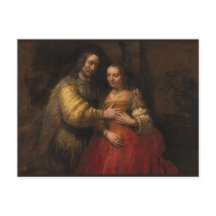 Judiska Bride av Rembrandt van Rijn