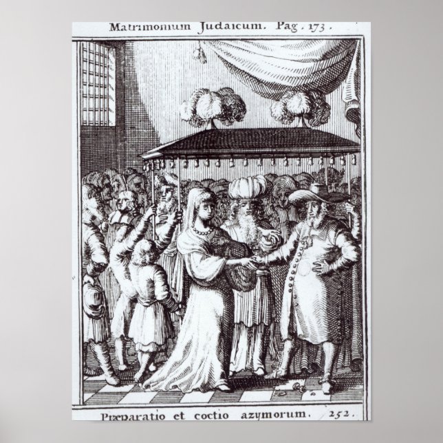 Judiska Bröllop Poster (Framsidan)