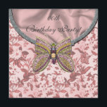 Judiska Butterfly Födelsedagsfest inbjudan<br><div class="desc">Våra inbjudningar kan enkelt anpassas som ett vackert födelsedagsfest inbjudan för det speciellare födelsedagsevenemanget. Anpassa våra inbjudningar med ditt favoritteckensnitt färg och stil och all viktig födelsedagsfest för dina gäster. Skapa perfekt födelsedagsfest inbjudan för din speciellare händelse i dag!</div>