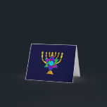 Judiska Candlesticks Kort<br><div class="desc">Traditionella judiska skådespel som symboliserar den hebreiska judiska stjärnan och ljuset. Om du är tittar för judiska gåvor, presentidéer för Bas och Pub Mitzvah, bröllop eller judiska helgdagar som Hanukkah och Pesach, besök våra hälsningskort, gåvor från baby och födelsedagspresent i presenter.</div>