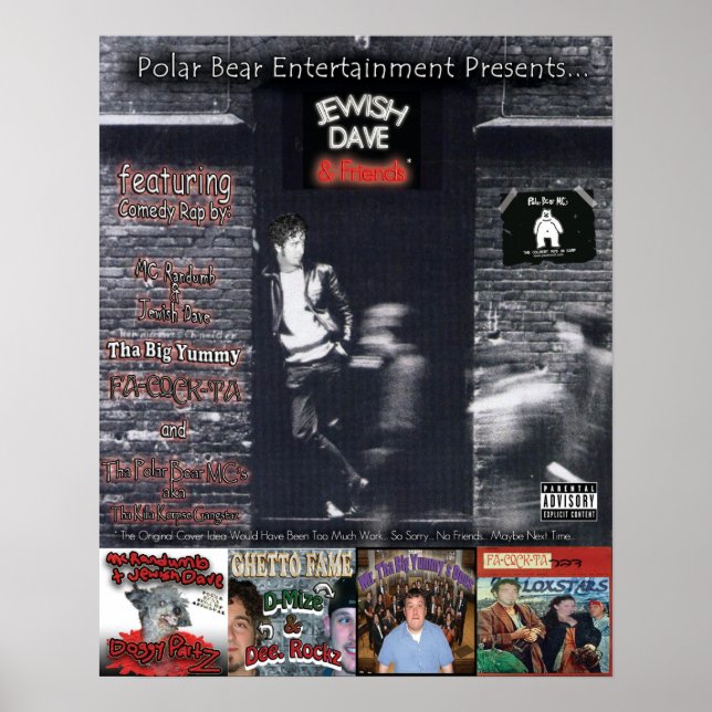 Judiska Dave & Friends Poster (Framsidan)