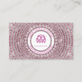 Judiska diamanter Rosa Visitkort