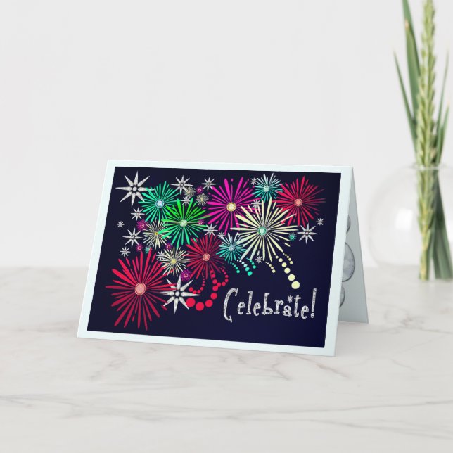 Judiska Firande (födelsedagskort) Kort (Framsida)