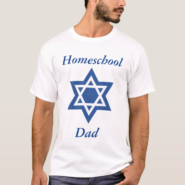 Judiska Homeschool Pappa Star av David Tee (Framsida)