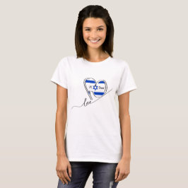 Judiska Independence day Israel Flagga T Shirt