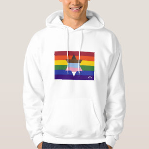 Judiska inkluderande Flagga Sweatshirt