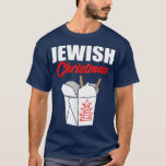 Judiska julen Hanukkah Chanukah T-Shirt<br><div class="desc">Den judiska julen Hanukkah Chanukah T-Shirt .</div>