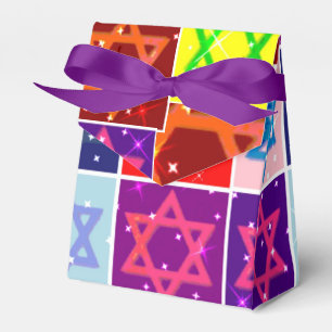 Judiska Julfesten Favor Boxes - Judaica Art Presentaskar