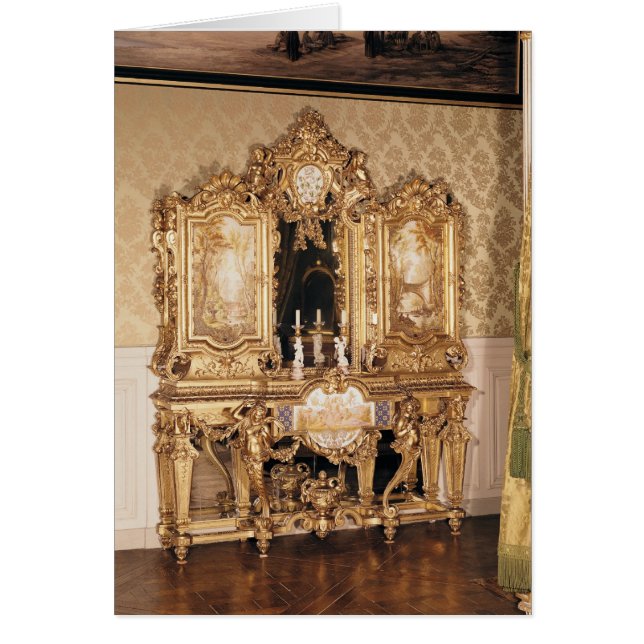 Judiska kabinett hälsningskort (Framsidan)