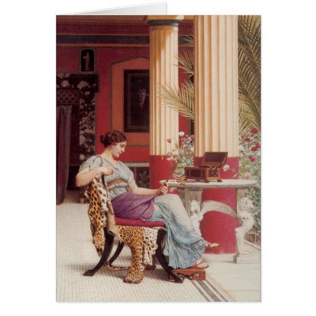 Judiska Kasketkonst Hälsningskort (Framsidan)