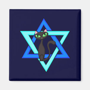Judiska kattstjärnor magnet