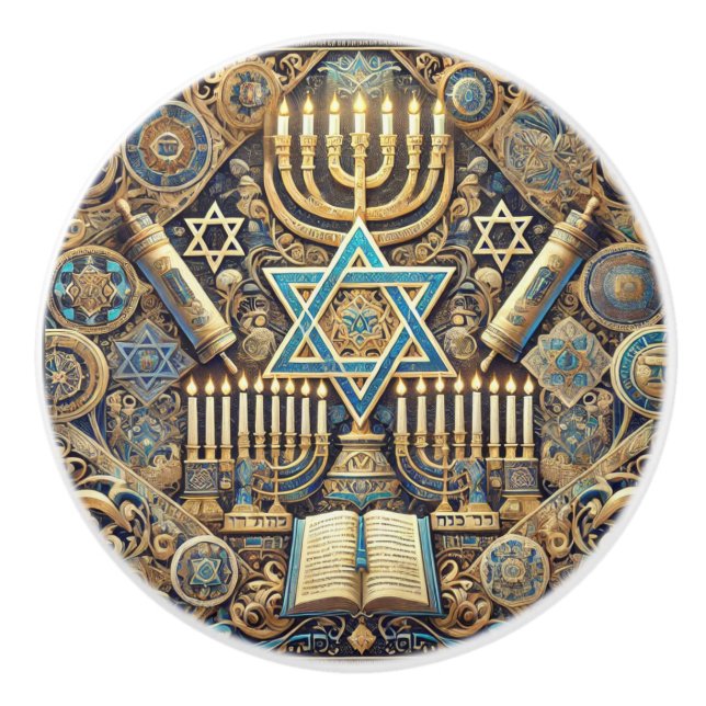 Judiska knop och dra knopp (Framsidan)