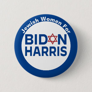 Judiska kvinnor för Biden Harris Knapp
