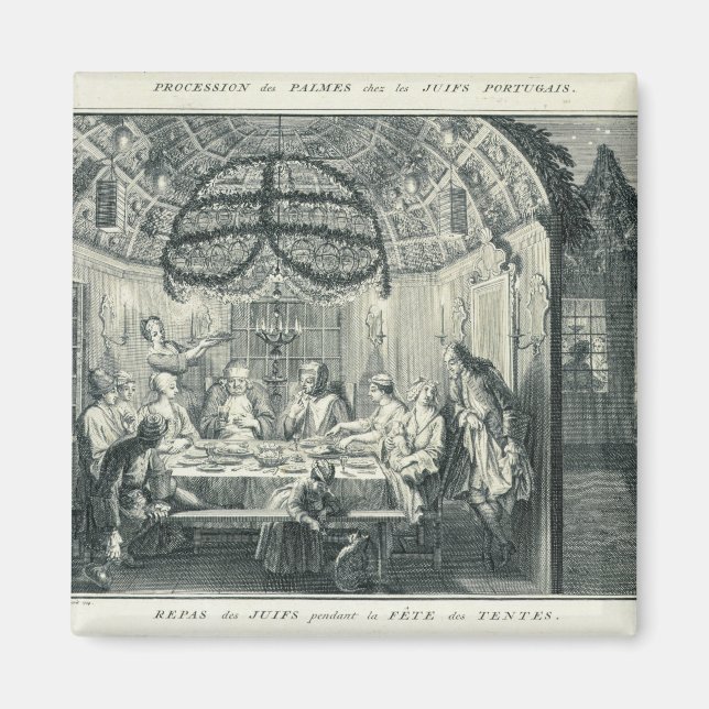 Judiska måltider under Tabernacles födelse, i Magnet (Framsidan)