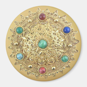 Judiska medaljonen magnet