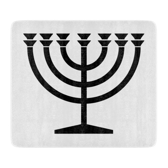 Judiska Menorah (judensimens symbol) (Framsidan)