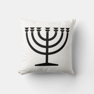 Judiska Menorah (judensimens symbol) Kudde