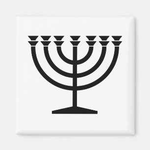 Judiska Menorah (judensimens symbol) Magnet