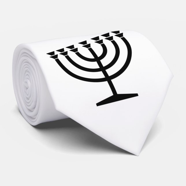 Judiska Menorah (judensimens symbol) Slips (Rullad)