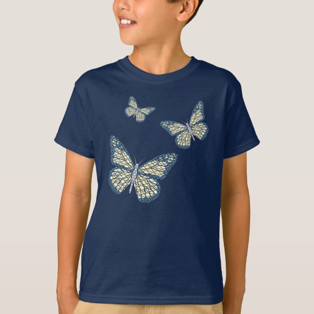Judiska Monarch Barn och Baby Mörk Shirt Tröja (Framsida)