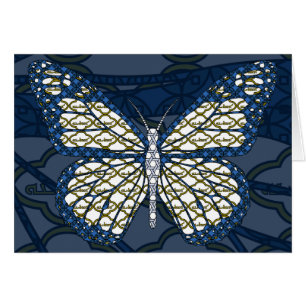 Judiska monarch-kort hälsningskort