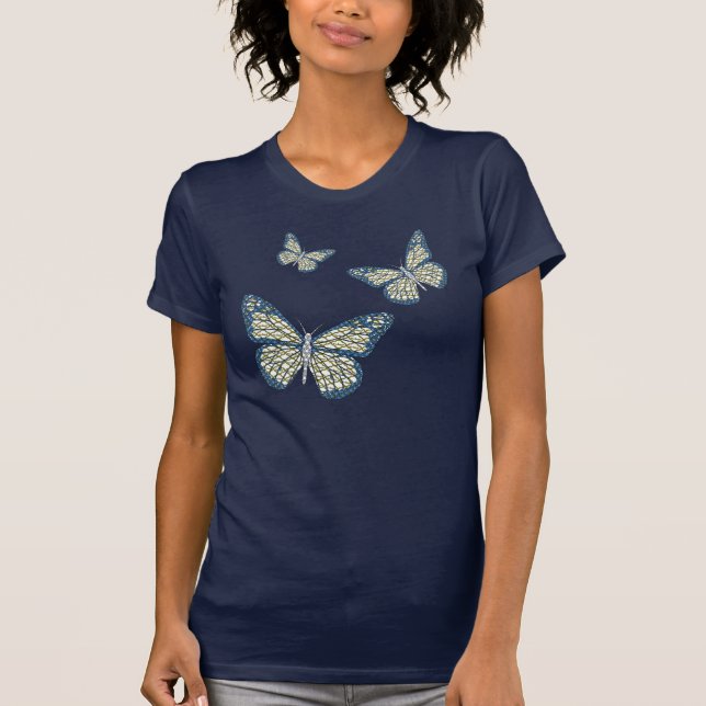 Judiska monarch Women's Mörk Shirt Tee Shirt (Framsida)