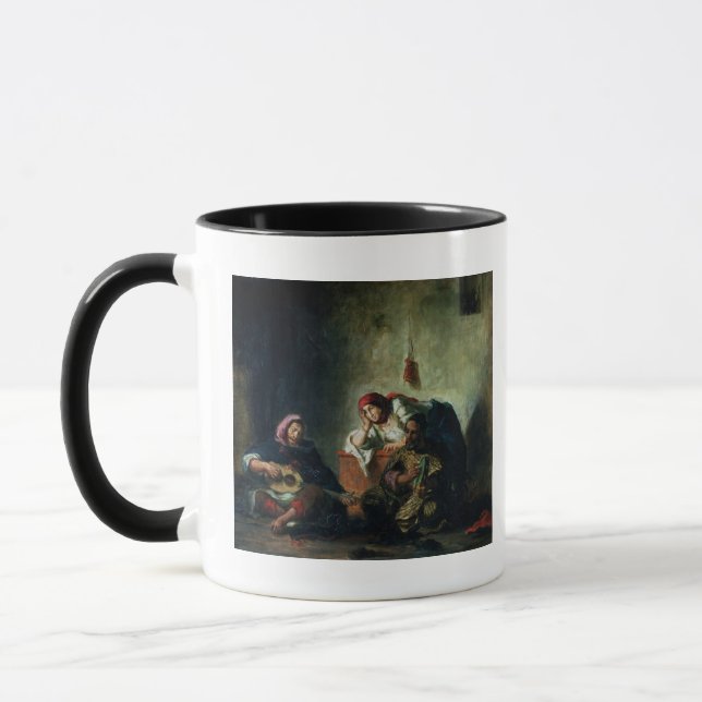 Judiska musiker i Mogador, 1847 Mugg (Vänster)
