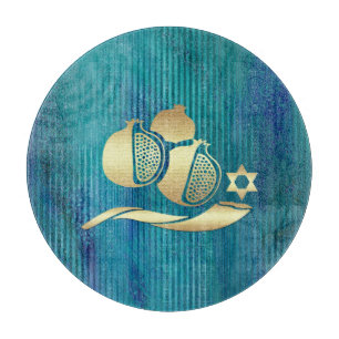 Judiska nyår Rosh Hashanah Challah Board