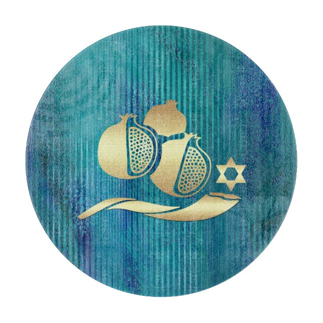Judiska nyår | Rosh Hashanah Challah Board (Framsidan)