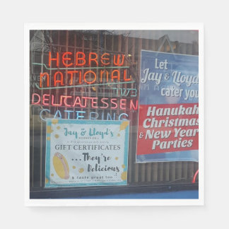 Judiska Party-Dekorationen-Napkins-judiska Deli Pappersservett