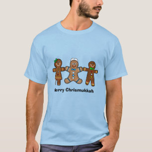 Judiska Pepparkaksgubben Chrismukkah T-Shirt
