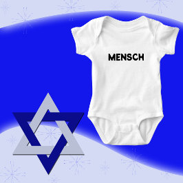 Judiska Pojke Gift, jiddistiska MENSCH T Shirt