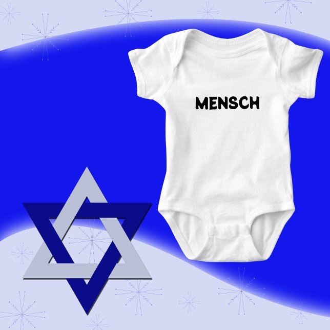 Judiska Pojke Gift, jiddistiska MENSCH T Shirt (Skapare uppladdad)