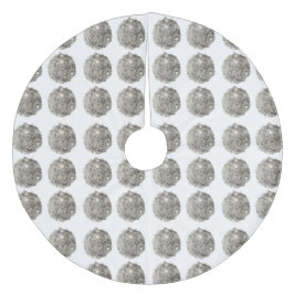 Judiska prydnadsföremål Träd Skirt Julgransmatta Fleece