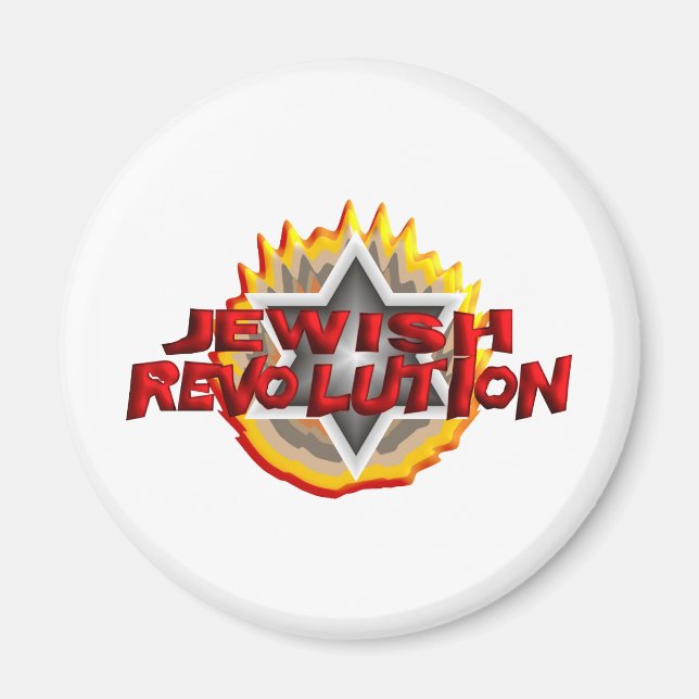 Judiska Revolutionen Magnet (Framsidan)