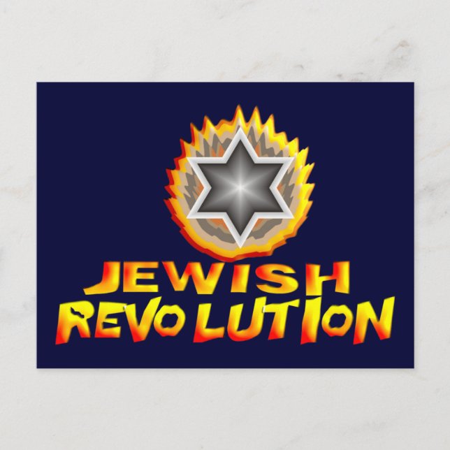 Judiska Revolutionen Vykort (Framsida)