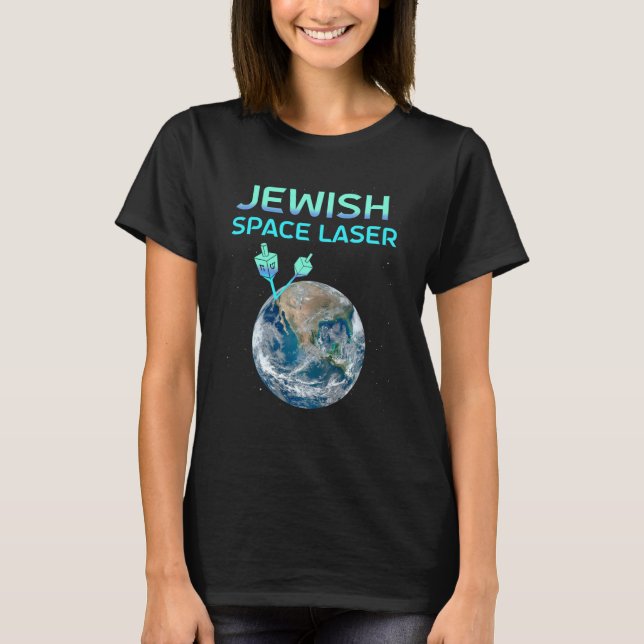 Judiska rymdlaserfunny Trending Secret Jewish Sp T Shirt (Framsida)