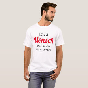Judiska shirt - jag är en stor supermakt t