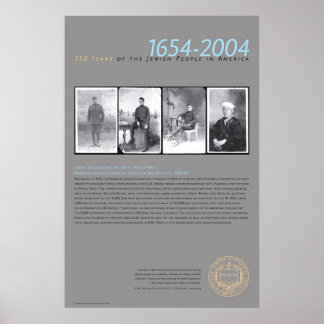 Judiska soldater och sjömän i WWI Poster