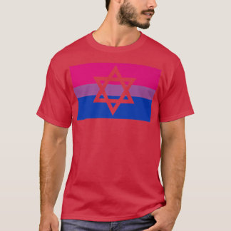 Judiska stjärnan av David LGBTQ Gay Biseual Pride  T Shirt