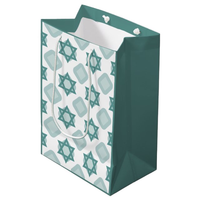 Judiska stjärnor Design Gift-bag (Framsidan Vinklad)