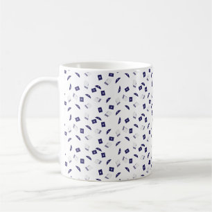 Judiska symboler mönster kaffemugg