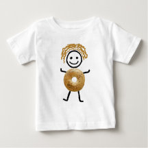Judiska T-Skjorta-Ungar - bagelunge