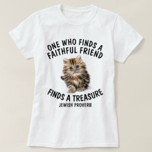 Judiska T-tröjor, Faithful vän, Tees Tee Shirt