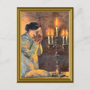 Judiska vintage bild vykort