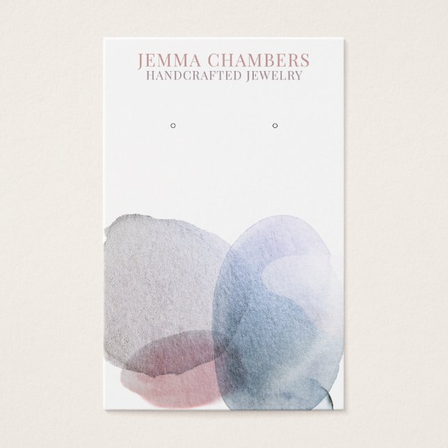 Judiska Visningar för modern Abstrakt Visitkort (Framsida)