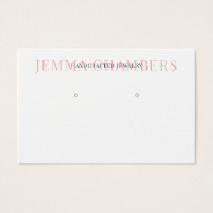 Judiska Visningar för modern typografi Visitkort